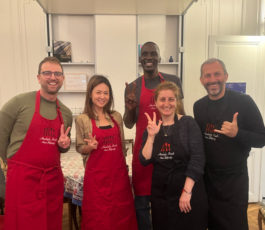 Expat Networking via Cook and Learn at Absolutely French